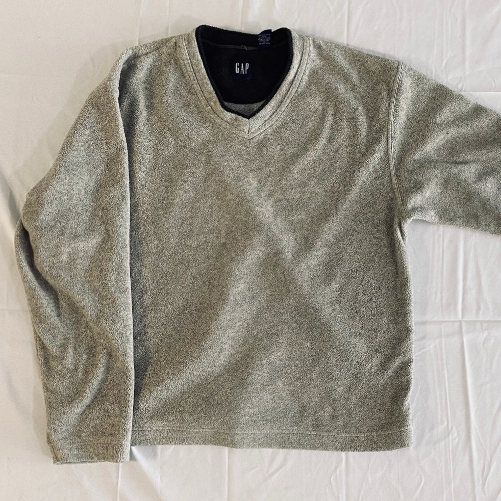 Gap Vintage Grey Pullover Sweater